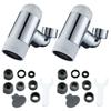 Sink Faucet Aerator Faucet Attachment Faucet Head Bathroom Faucet Adapter Metal Texture Suitable for Home and Office Use