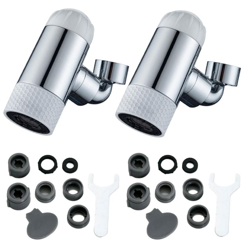 Sink Faucet Aerator Faucet Attachment Faucet Head Bathroom Faucet Adapter Metal Texture Suitable for Home and Office Use