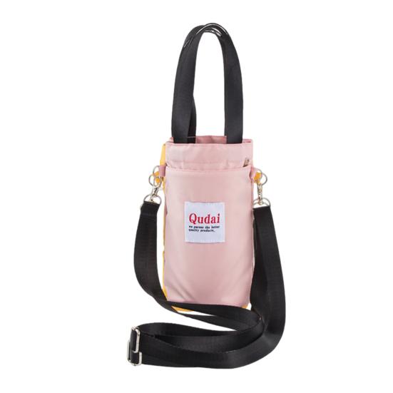 Water Cup Bag with Strap Crossbody Water Bottle Carrier Holder Insulated Sling Sleeve for Walking Hiking Travelling
