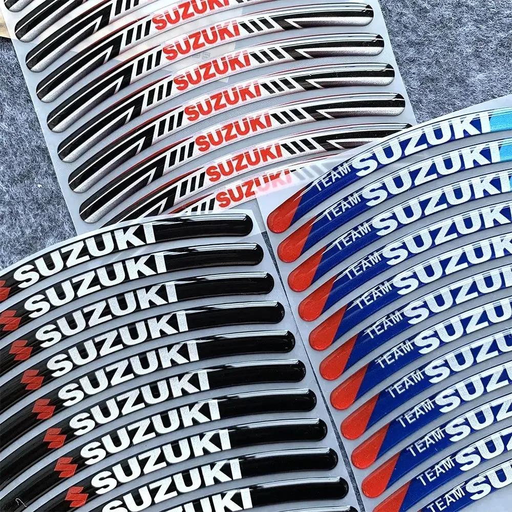 GMRT3 Auto Radaufkleber 13-19 Zoll Universal für Suzuki Motorrad Reifenmodifikation Wasserdicht Tropfkleber Dekorationsaufkleber