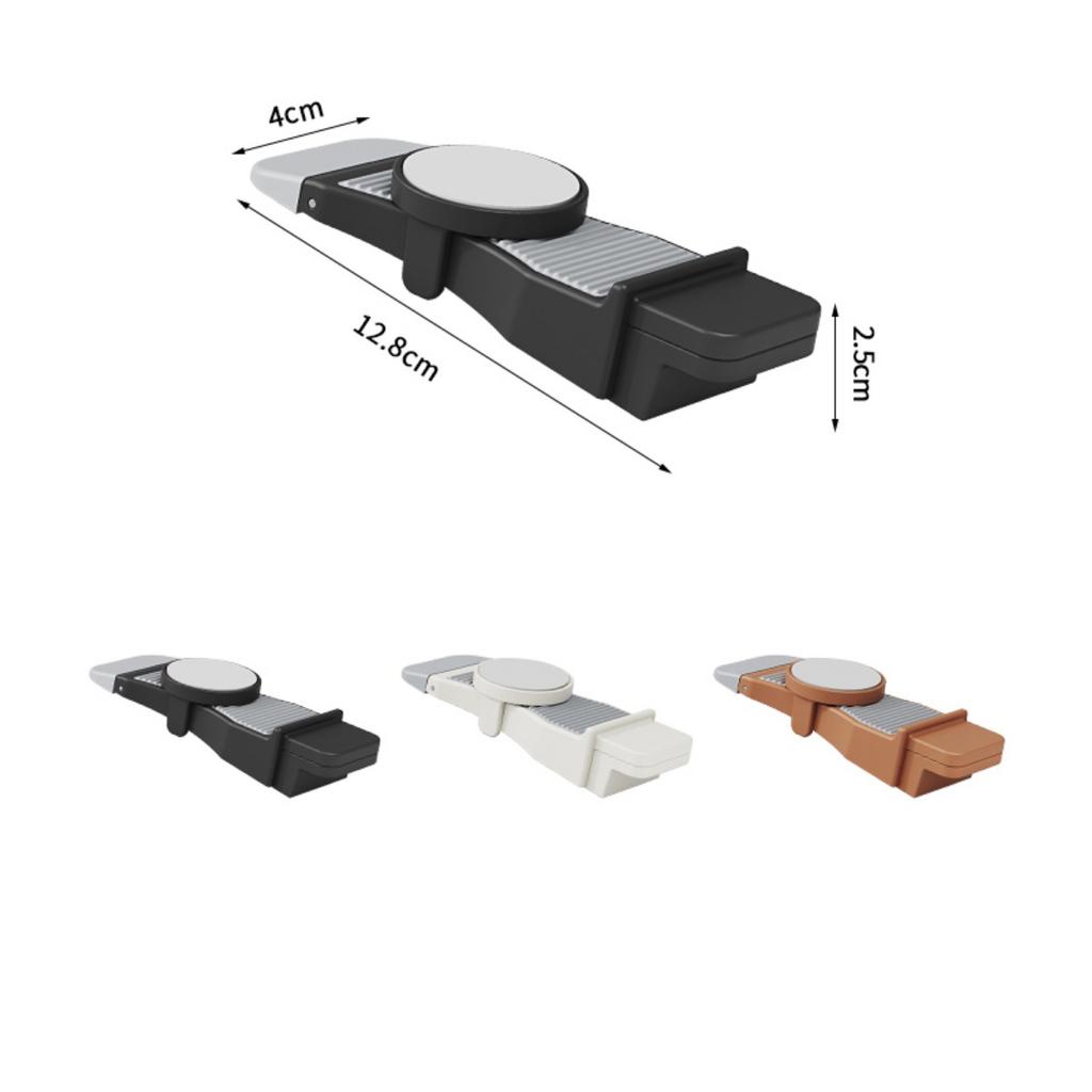 1-Pack Spring Door Security Stopper, Non-Slip Adjustable Heavy Duty Door Stop, Portable Anti-Slip Door Holder