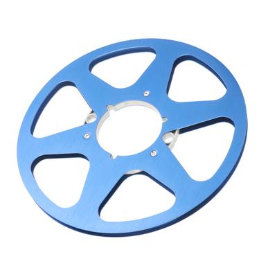 14 10.5 Inch Empty Tape Reel Aluminum Alloy 6 Hole Universal Opening Machine Part Empty Takeup