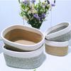 Modern Simple Cotton Rope Storage Basket Desktop Sorting Sundries Storage Hemp Rope Woven Storage Cosmetics Storage Basket