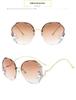 2024 Women's High-End Rhinestone Sunglasses: Slimming, Fashionable Anti-UV Sunshade