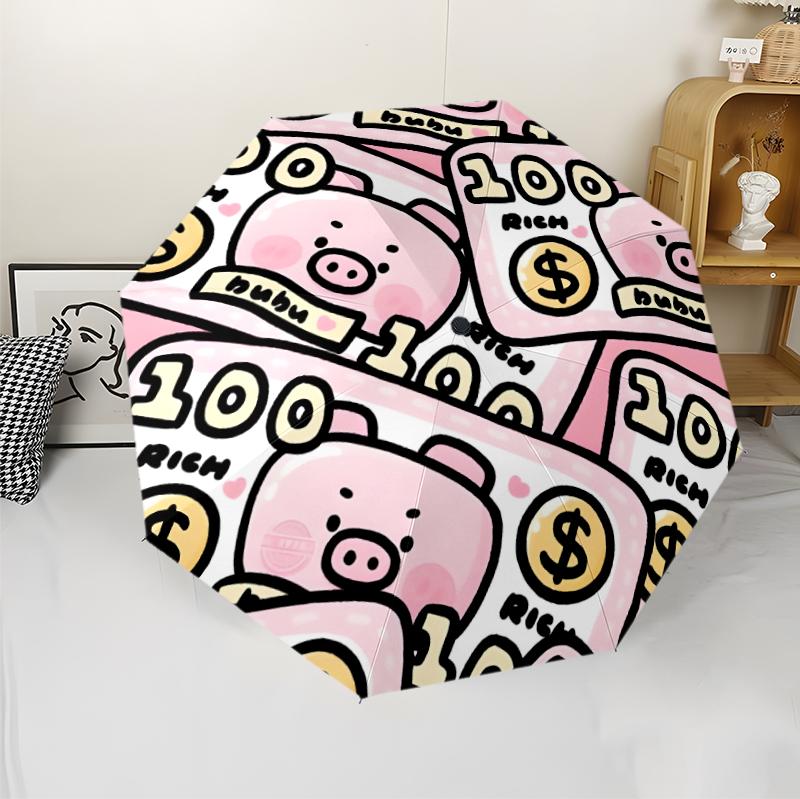 Lulu The Piggy (5) Umbrella sturdy frame suitable for outdoor activities beach travel ideal gift for all seasons