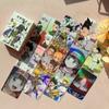 HUNTER×HUNTER Flashcard Killua Zoldyck GON·FREECSS Anime Peripheral Cute Cartoon Creativity 55 Sheets Laser Small Card Boxed