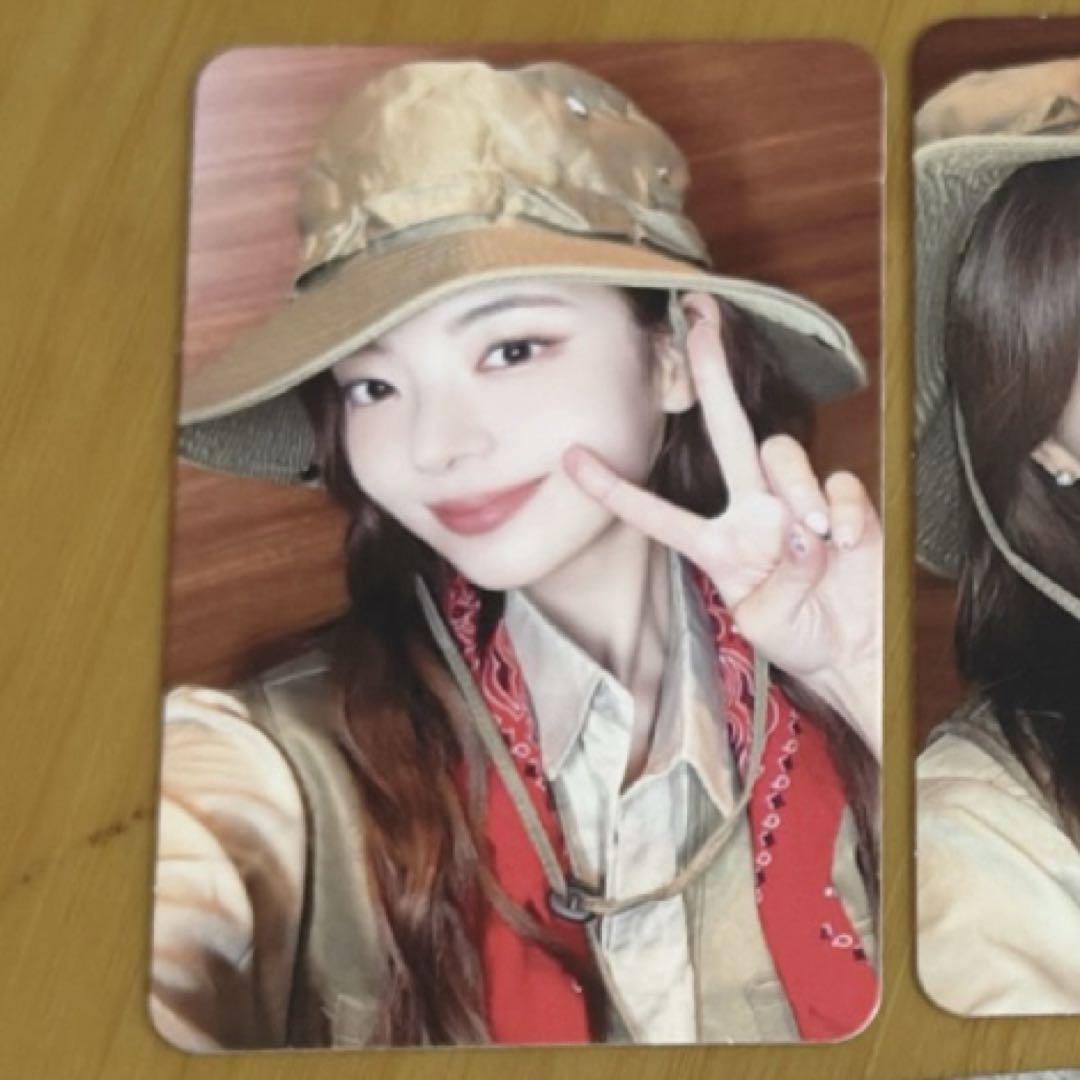 

[USED] itzy rear GOLD makestar Yonton limited expedition trading card