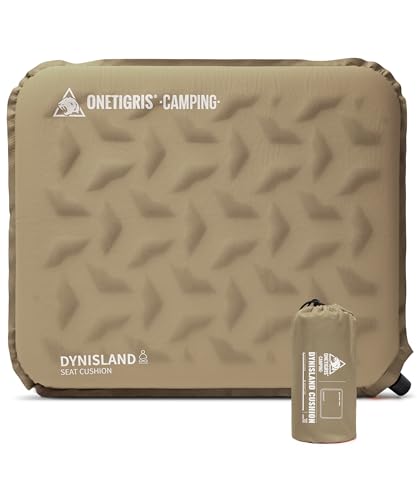

OneTigris DYNISLAND Надувная подушка для сиденья, самонадувающаяся, складная, с высоким отскоком, ультралегкая (150г), Грузоподъемность 100 кг, Водоотталкивающий,