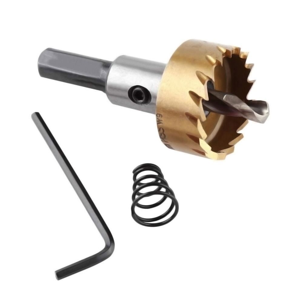 5Pcs/Set Quickly Hole Serration Kit High Speed Steel Diamond Core Bit  For Metal Wood Alloy