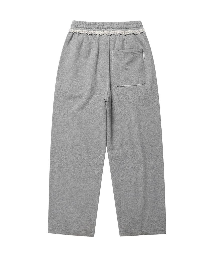 The Vinyl House Damaged Sweat Pants Gray