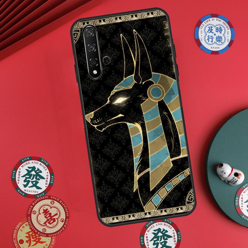 Egypt Nefertiti Anubis Ankh For Huawei Nova 5T 10 9 SE 7i 8i 11i 12i Y73 Y90 Y70 Y72 Y61 Y91 P60 Pro P30 P40 Lite Case