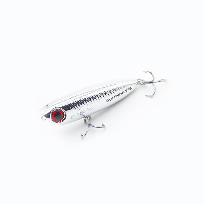 Micro-thing Character Dog Lure: Water-Spirit Small Pencil Popper for Red-Eye Trevally Fishing.