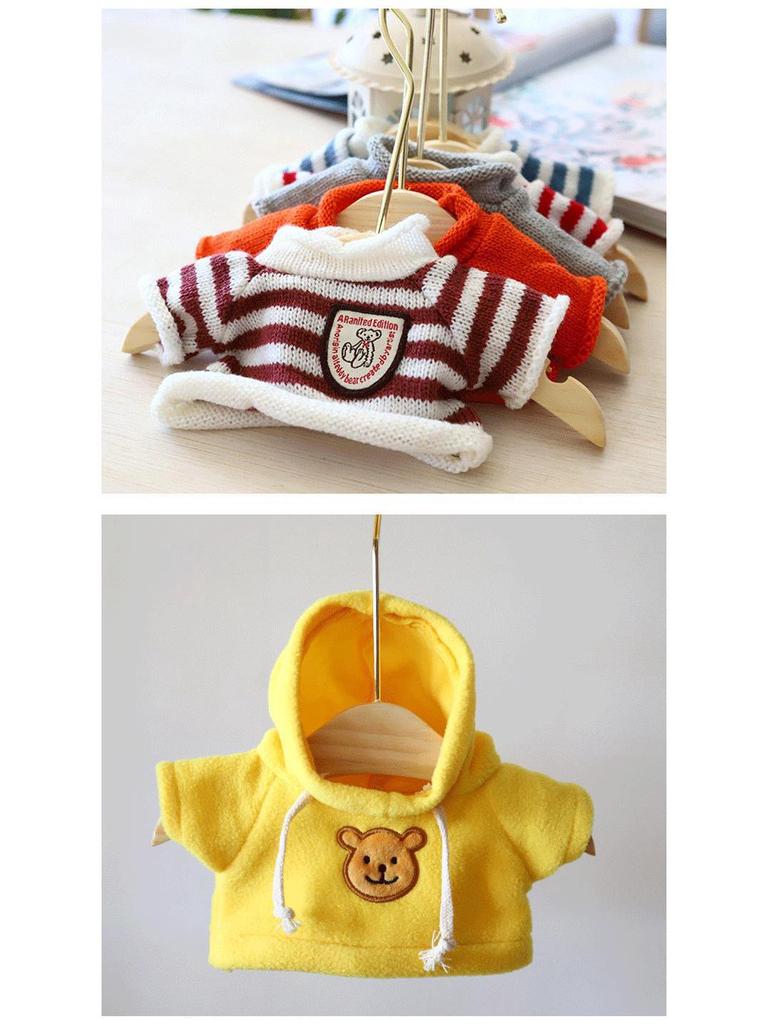Teddy Bear Sweatshirt: Plush Doll Clothing Accessory
