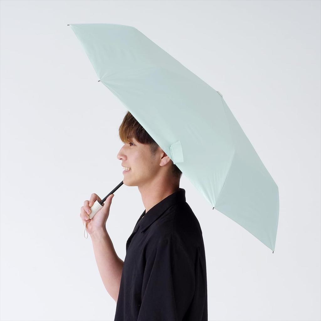 Nifty Colors Folding Umbrella, Solani Light-Blocking Automatic Mini 53, 2434MG