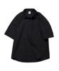 STENDS [M~4Xl] All Day Linen Oversized Short Sleeve Shirt_Black