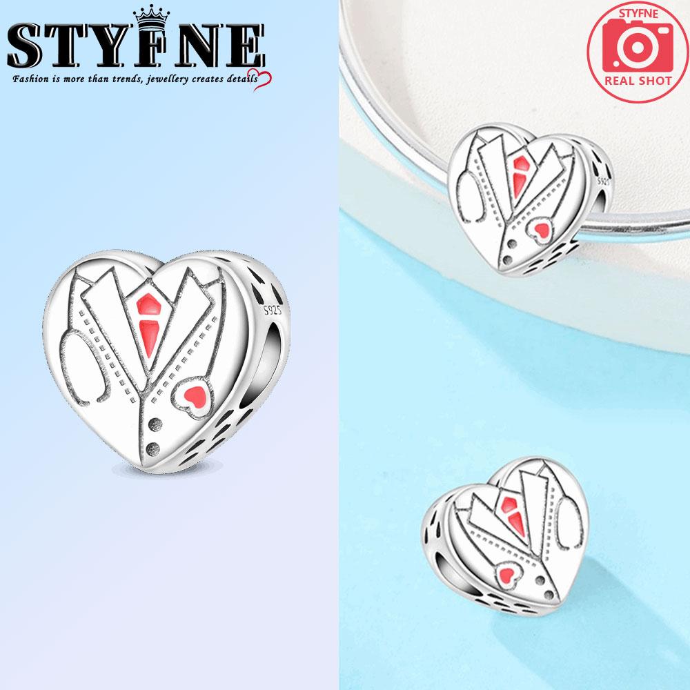 

Белый медицинский халат из меди, Медицинская аптечка, Подвески-шармы Скорая помощь для оригинального браслета, Женские и девичьи украшения