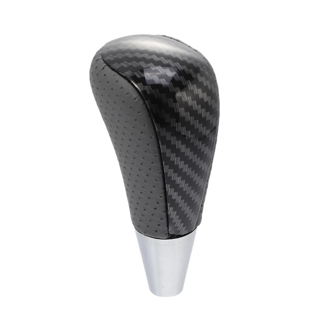 uxcell Car Gear Stick Shift Knob with Carbon Fiber Pattern for Lexus Gray and Black Toyota, RAV4, Corolla, Avalon, Yaris, 4Runner, Sienna, Camry,