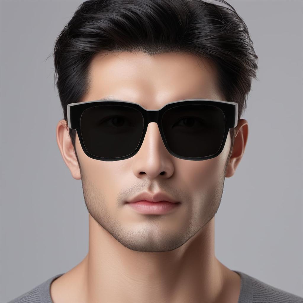 VANANA Over-the-Eye Sunglasses with Polarized Lenses, UV400 Protection, for Men and Women, Lightweight Full-Coverage Frame, for Driving, Fishing, and