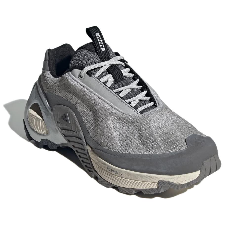 Adidas Wonder Runner Comfortable Rock Slip-Resistant Durable Low-Top Running Shoes Unisex Running Shoes Gray JQ7589
