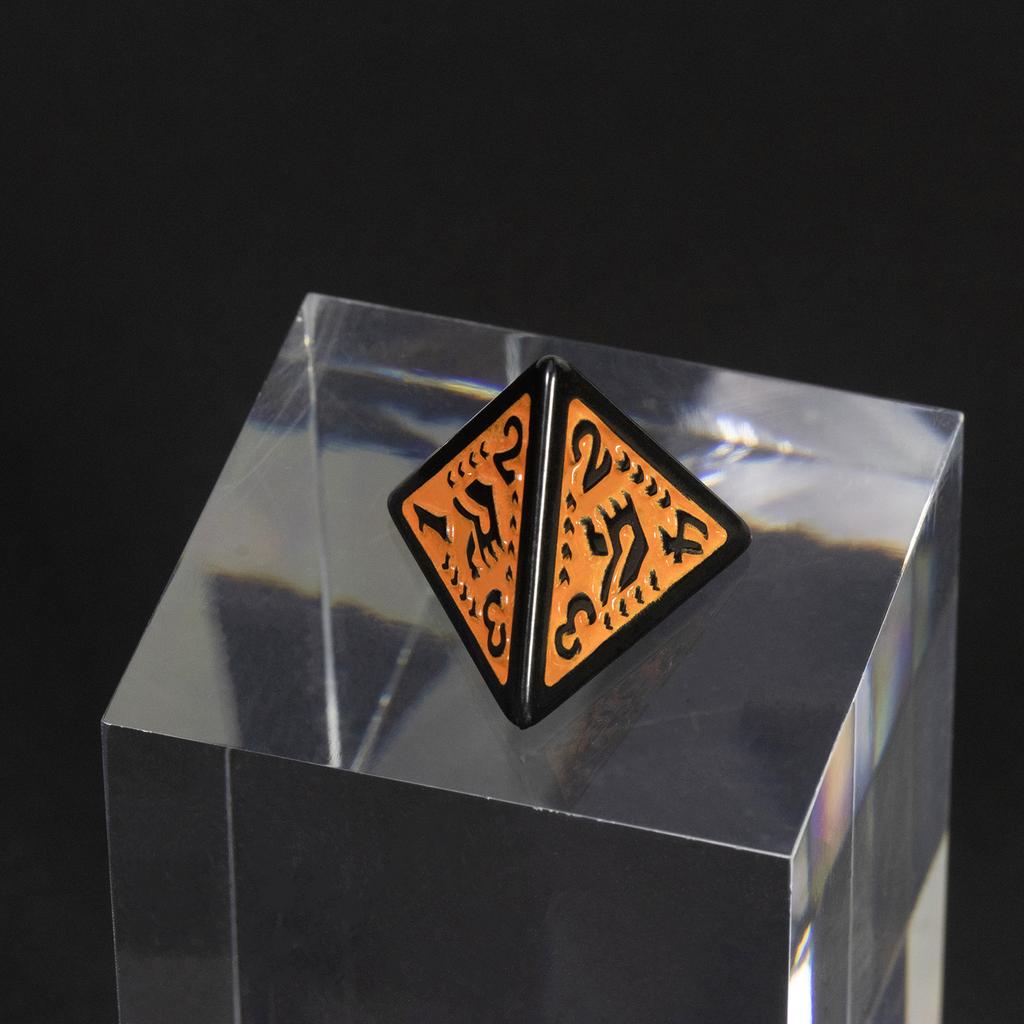 DND Würfel Mehrseitiges Würfelset 7-teilig Texturen Muster Würfel für DNDGame RPG Brettspiel Zubehör Hobbys Urlaubsgeschenk