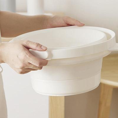 Foldable Water Storage Container Foldable Bucket Water Storage Container Folding Fishing Bucket Wash Basin With Large Capacity