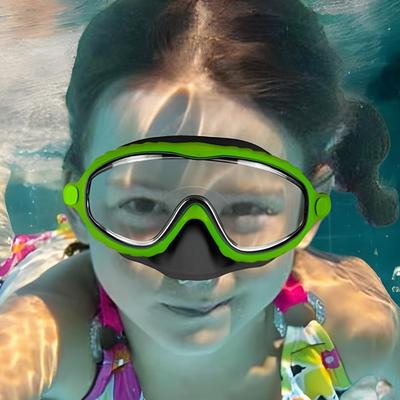 Goggles With Nose Cover Snorkeling Glasses Gear Anti-Fog No-Leak Water-resistant Diving Pool Snorkeling Goggles Gear For Girl