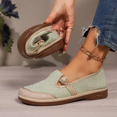 Chaussures Plates Mode Femme Bout Rond Mocassins Mode Confortables Printemps et Automne Été Chaussures Plates Légères Chaussures Basses pour Femmes