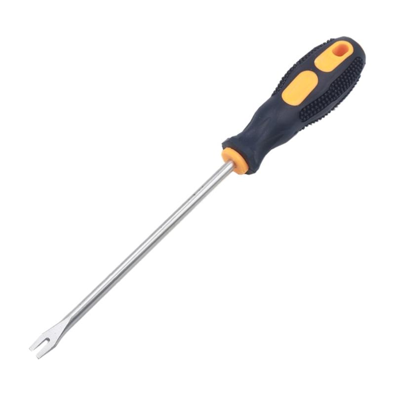 Tack Puller Nail Puller Pry Tool Nail Remover U Type V Type Screwdriver 260mm for Home Workshop Industry Carpenters
