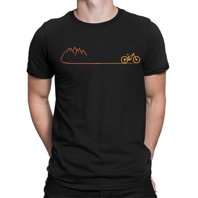 Mountainbike Mtb Geschenk Radfahren Radfahrer Biker Biking Neuheit Herren T-Shirts #D6