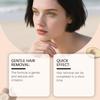 Facial Depilatory Cream Coconut Hair Removal Cream For Upper Lip Chin Painless Gentle Epilator Non-Irritating Growth Inhibitor
