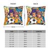 Inazuma Eleven Anime Game Pillowcase Printed Polyester Cushion Cover Decor RPG Football Pillow Case Cover Home Zippered