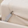Bed Sheet Clips Adjustable Bed Sheet Holder Straps Set of 4 Elastic Fitted Bedding Clips Fasteners for Home Hotel