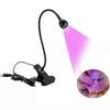 3W Handsfree UV Nail Lamp LED Dryer with Fixed Clip for Gel Nails 2 Pcs