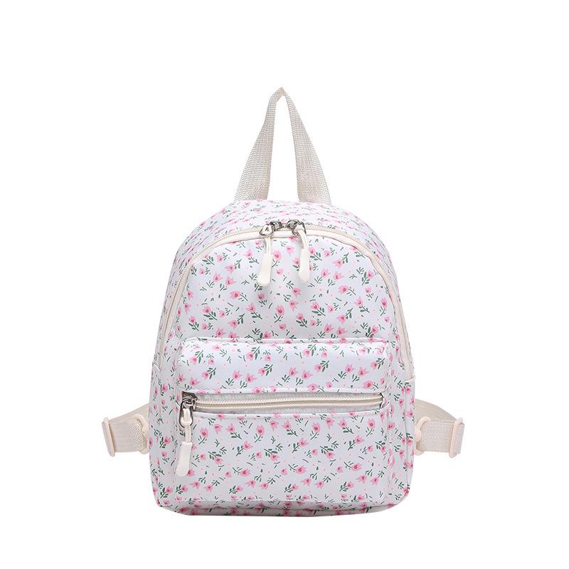 New Cute Backpack Female Student Small Fresh Schoolbag Versatile Casual Bag Lightweight and Simple Mini Backpack