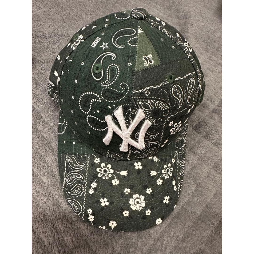 Used kith New era Yankees Deconstruction Bandana Cap