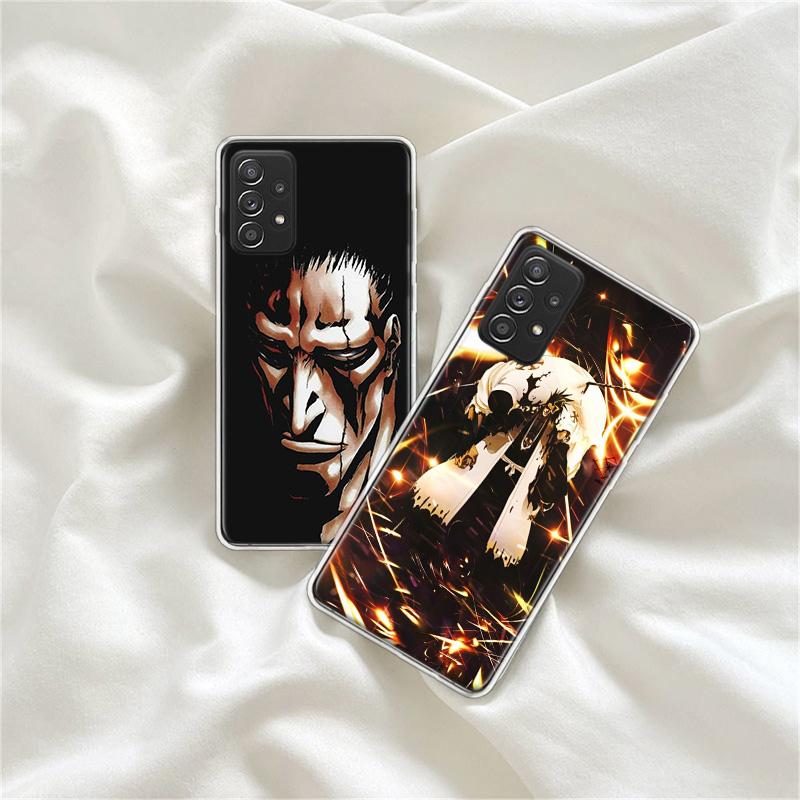 BLEACH Zaraki Kenpachi Phone Case for Samsung A54 A57 A37 A17 A14 A15 A12 A24 A34 A55 A35 A25 A52S A07 A05S A04S A22 A32 A72 Gal
