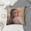 Sängerin Sabrina Carpenter Kissenbezug Polyester Kissenbezug Dekorativ Popmusik Wurfkissenbezug Hülle Zuhause Dropshipping 18'