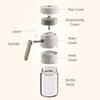 3Pcs Push Type Quantitative Sprinkler 180/250ml Spice Bottle Seasoning Container  Restaurants
