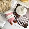 Cute Plush Coffee Cup Doll Keychain With Pp Cotton Filling For Gifts And Accessories