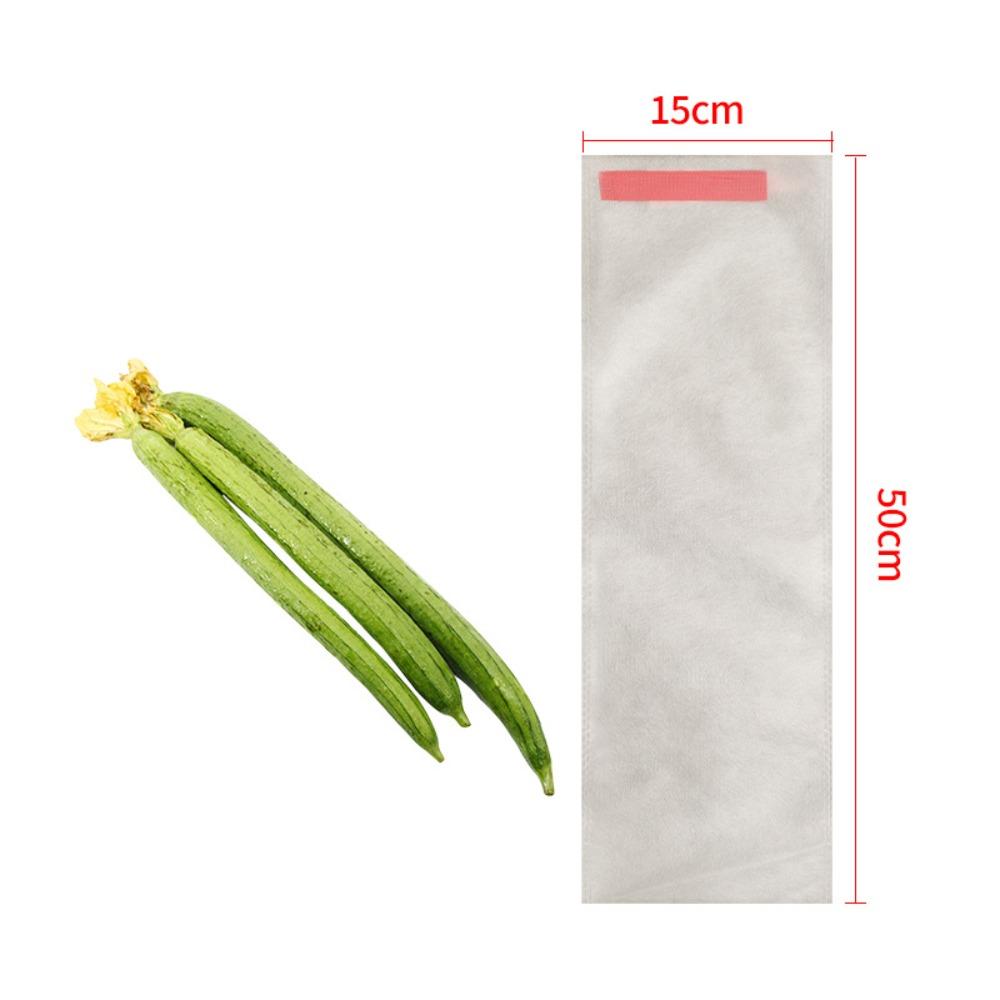 100 Stück Stoff Pflanztasche Fruchtschutzbeutel Pflanz Anzuchtsack für Früchte