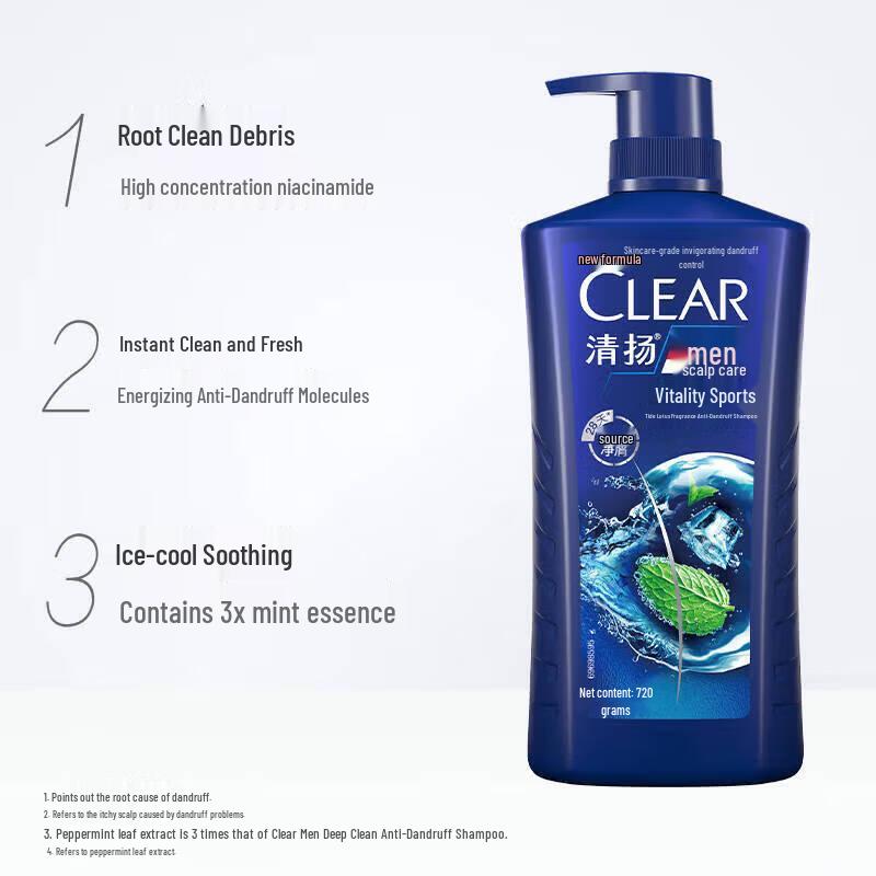 Clear Men Sport Refreshing Anti-Dandruff Shampoo
