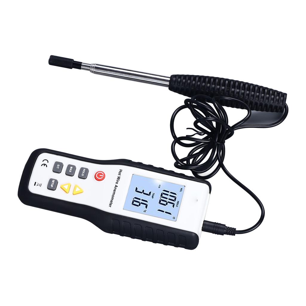 Thermal Anemometer LCD Display High Sensitivity Multifunctional Handheld Wind Speed Meter