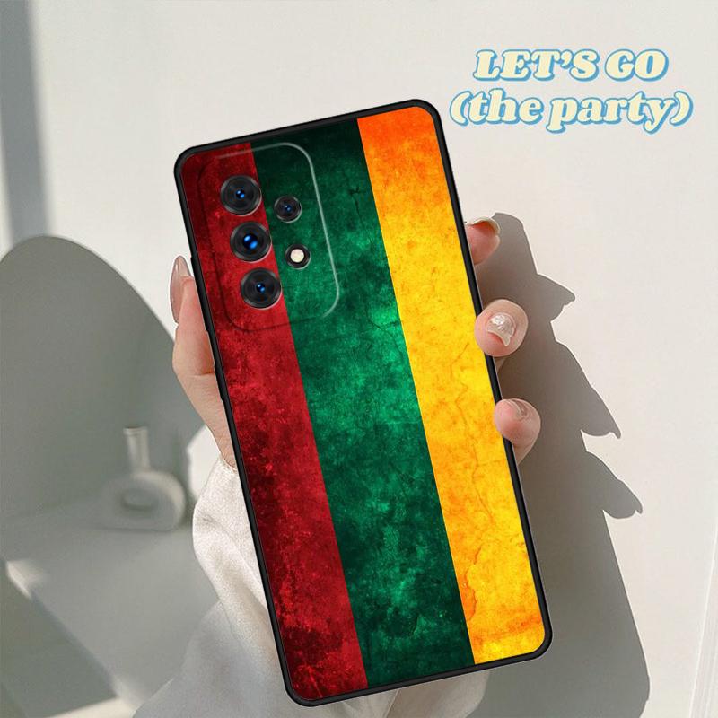 

Lithuania Flag Lithuanian phone case For Samsung Galaxy A42 A31 A40 A51 A71 A32 A80 A91 A52 A72 A20e A21S A50 A70 A11 A12 Cover Samsung A11