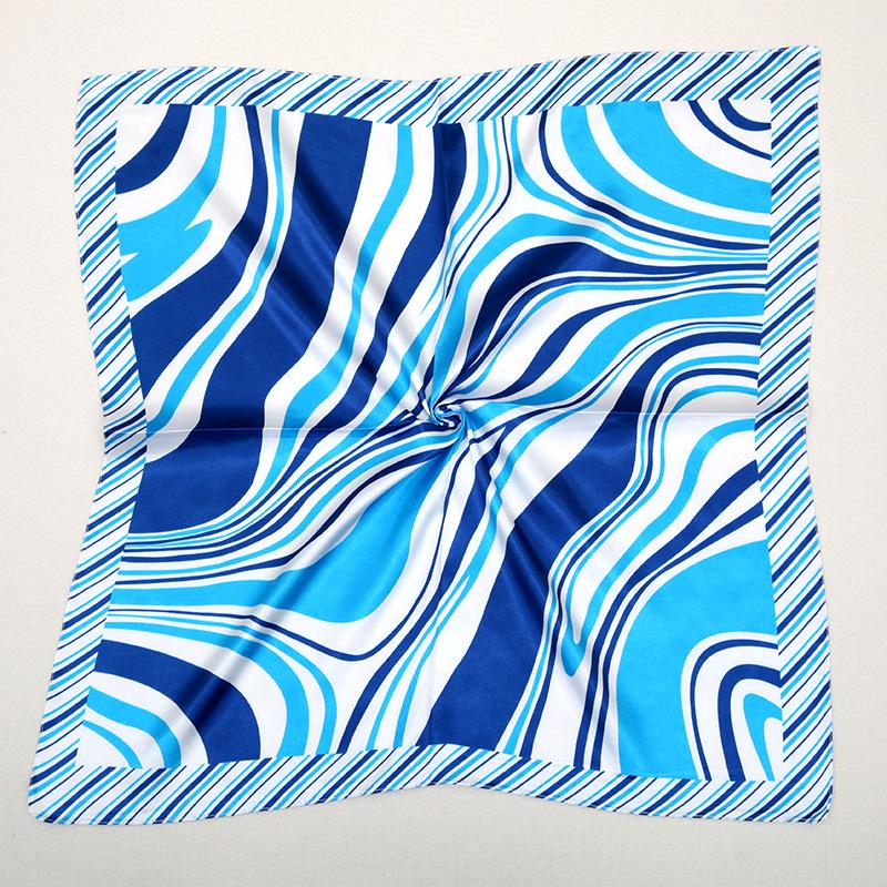 60 New Silk Scarf for Professional Ladies - Spring & Autumn Square Neck Scarf for Business Wear