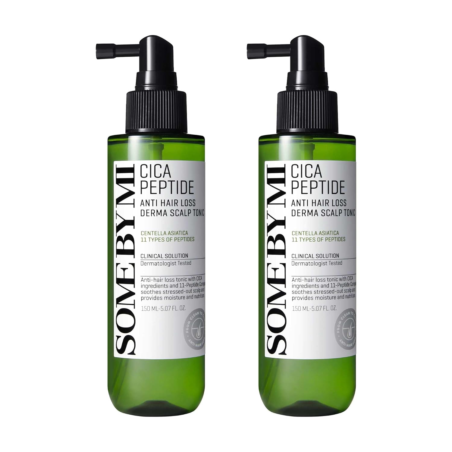 

SOME MI CICA PEPTIDE ANTI HAIR LOSS DERMA SCALP TONIC 2ea 150ml2 growth lotion women spray men menthol moisturizing herb gray care non-silicone Korean