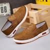 Spring and summer cloth shoes men's middle-aged and elderly men's shoes canvas shoes non-slip and wear-resistant soft-soled shoes deodorant