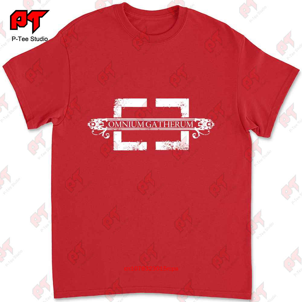 Omnium Gatherum Scratched Logo T Shirt T397 S