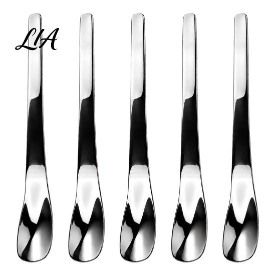 Stainless Steel Ice Cream Spoon 304 Spoon, Multi-Purpose Dessert Scraper Daily Use Serving for Yogurt Jam Oatmeal, Dishwasher Safe Kitchen Stirring