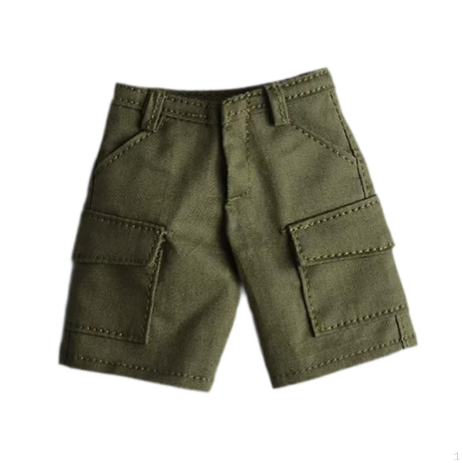 

for Articulated Figure, Clothing Male Doll, Collectible Muscular to Wear 15cm Doll. Green