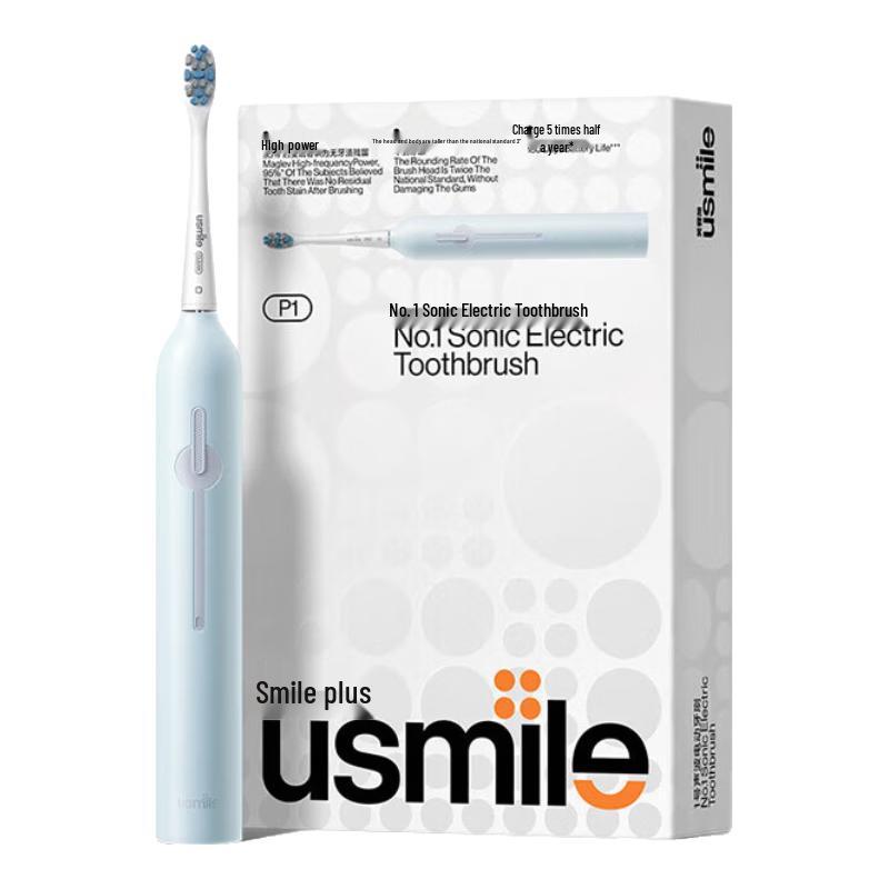 usmile Зубная щетка Sonic Electric, штекер CN (адаптер в комплекте)